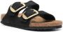 Birkenstock Arizona slippers met gesp Zwart - Thumbnail 2