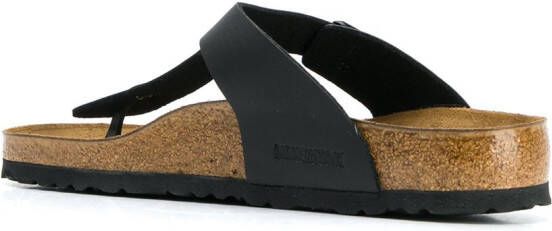 Birkenstock Birko-Flor sandalen Zwart