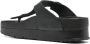 Birkenstock Gizeh papillio leren sandalen Zwart - Thumbnail 3