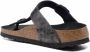 Birkenstock Gizeh teenslippers met gebarsten-effect Zwart - Thumbnail 2