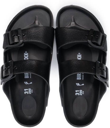 Birkenstock Kids Arizona EVA sandalen Zwart