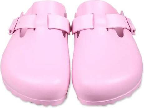 Birkenstock Kids Boston waterproof slippers Roze