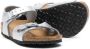 Birkenstock Kids Rio metallic sandalen Zilver - Thumbnail 2