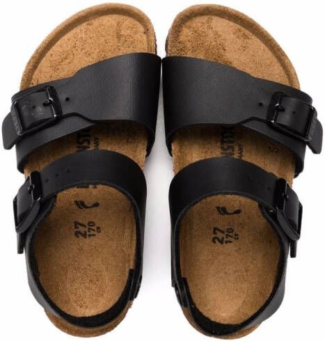 Birkenstock Kids Sandalen met bandjes Zwart