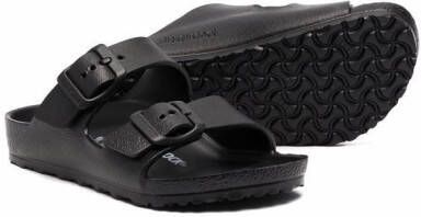 Birkenstock Kids Sandalen met gesp Zwart