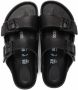 Birkenstock Kids Sandalen met gesp Zwart - Thumbnail 3