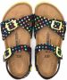 Birkenstock Kids Sandalen met stippen Zwart - Thumbnail 3