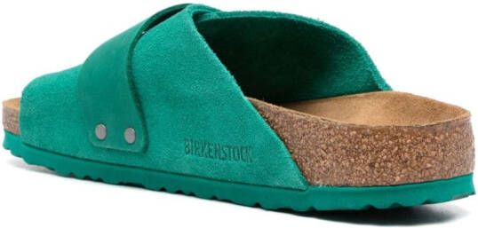 Birkenstock Kyoto slippers Groen