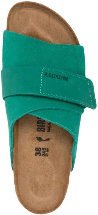 Birkenstock Kyoto slippers Groen