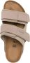 Birkenstock Kyoto sandalen met klittenband Grijs - Thumbnail 4