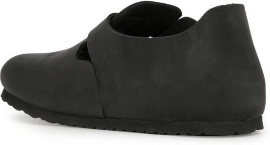 Birkenstock London slippers met gesp Zwart