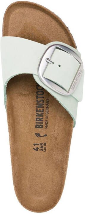 Birkenstock Madrid sandalen met gesp Groen
