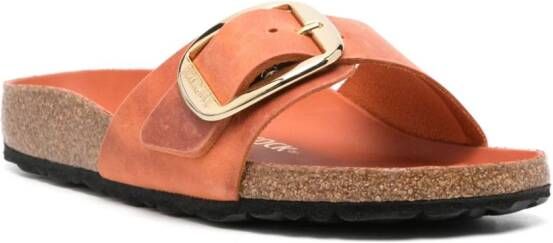Birkenstock Madrid sandalen met gesp Oranje