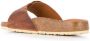 Birkenstock Madrid geoliede sandalen Bruin - Thumbnail 3