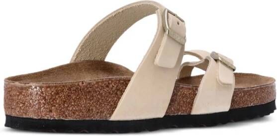 Birkenstock Mayari leren sandalen Beige