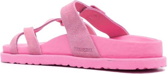 Birkenstock Mayari suède sandals Roze