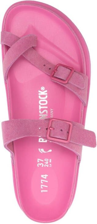 Birkenstock Mayari suède sandals Roze