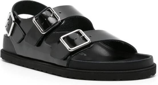 Birkenstock Milano Avantgarde leren sandalen Zwart