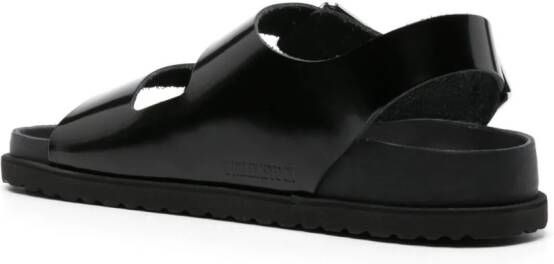 Birkenstock Milano Avantgarde leren sandalen Zwart