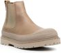 Birkenstock Prescott enkellaarzen met elastische vlakken Bruin - Thumbnail 2