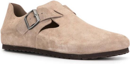 Birkenstock Schoenen met gespsluiting Beige