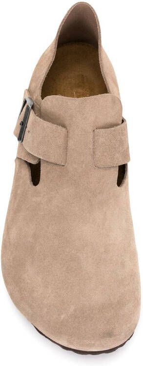 Birkenstock Schoenen met gespsluiting Beige