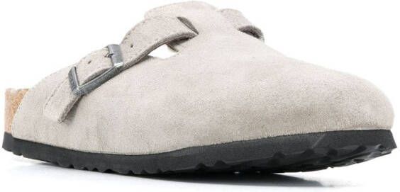 Birkenstock Slippers met lammy voering Grijs