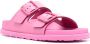 Birkenstock Slippers met logo-reliëf Roze - Thumbnail 2