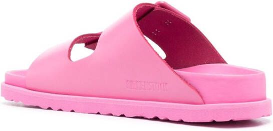 Birkenstock Slippers met logo-reliëf Roze