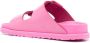 Birkenstock Slippers met logo-reliëf Roze - Thumbnail 3