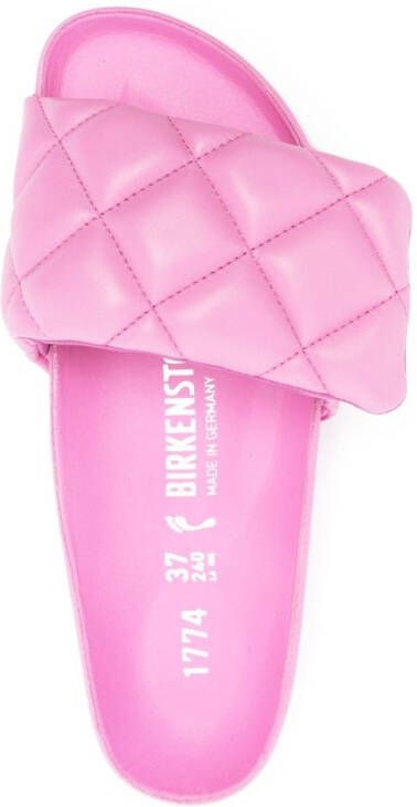 Birkenstock Sylt leren sandalen Roze