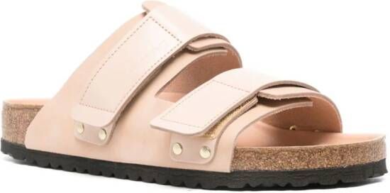 Birkenstock Uji leren sandalen Beige