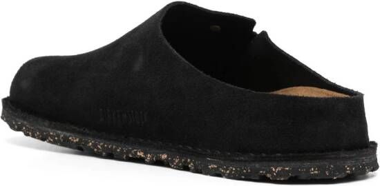 Birkenstock Zermatt slip-on muiltjes Zwart