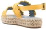 Blue Bird Shoes Leren espadrille sandalen Geel - Thumbnail 3