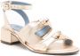 Blue Bird Shoes Sandalen met geknoopt detail Goud - Thumbnail 2