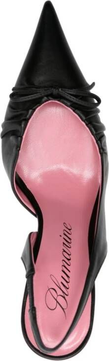 Blumarine Leren pumps Zwart