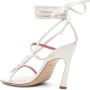 Blumarine Leren sandalen Wit - Thumbnail 3