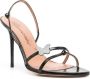 Blumarine Sandalen met vlinderpatroon 105 mm Zwart - Thumbnail 2