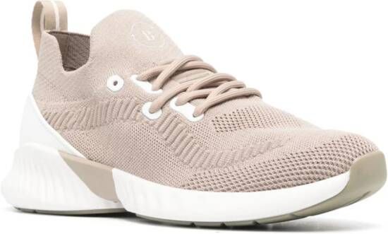 Boggi Milano Willow sneakers met vlakken Beige