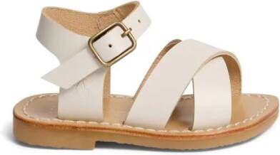 Bonpoint Asterie leren sandalen Wit