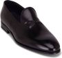 Bontoni Leren loafers Zwart - Thumbnail 2