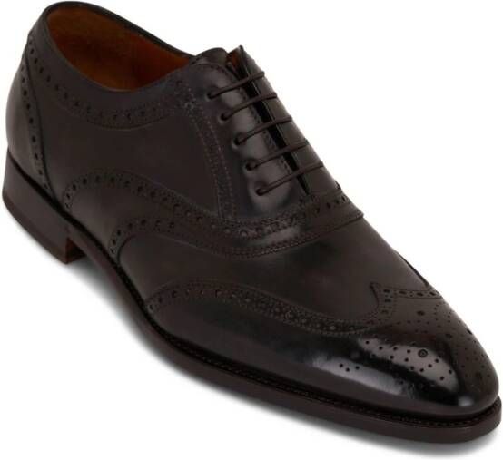 Bontoni Leren brogues Bruin