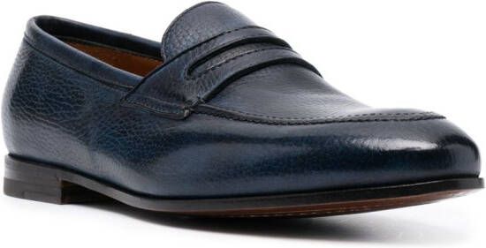 Bontoni Leren loafers Blauw