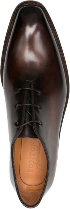 Bontoni Oxford schoenen met ronde neus Bruin