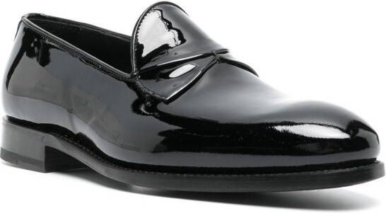 Bontoni Loafers met vlakken Zwart