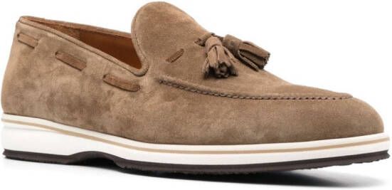 Bontoni Loafers met kwastje Beige