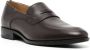 BOSS Colby leren penny loafers Bruin - Thumbnail 2