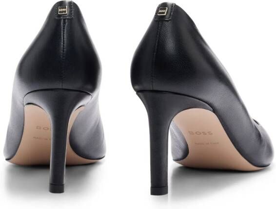 BOSS Pumps met puntige neus Zwart