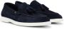 BOSS Suède loafers Blauw - Thumbnail 2