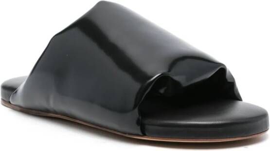 Bottega Veneta Leren sandalen Zwart